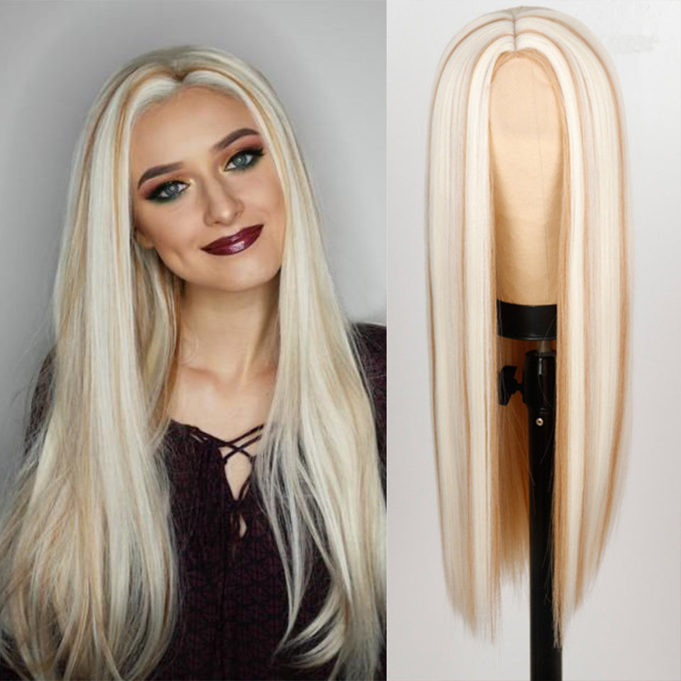 Ombre Long Straight Wig
