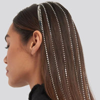 Tassel Rhinestone Headband - image 5