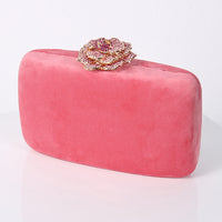Crystal Evening Clutch with Chain - image 8