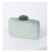 Crystal Evening Clutch with Chain - image 3