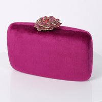 Crystal Evening Clutch with Chain - image 9