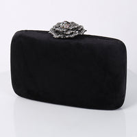 Crystal Evening Clutch with Chain - image 5