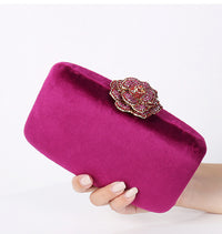 Crystal Evening Clutch with Chain - image 1