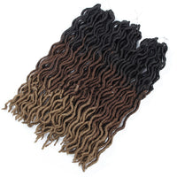 Ombre Curly Crochet Braiding Hair - image 5