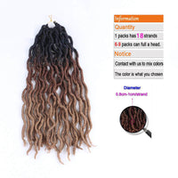 Ombre Curly Crochet Braiding Hair - image 2