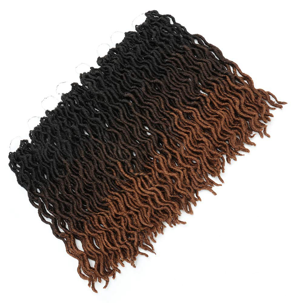 Black Curly Crochet Braiding Hair - image 5