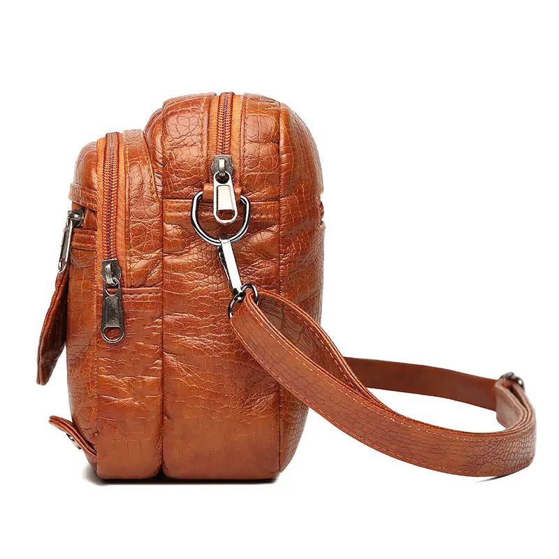 Bolso de hombro de cuero - image 5
