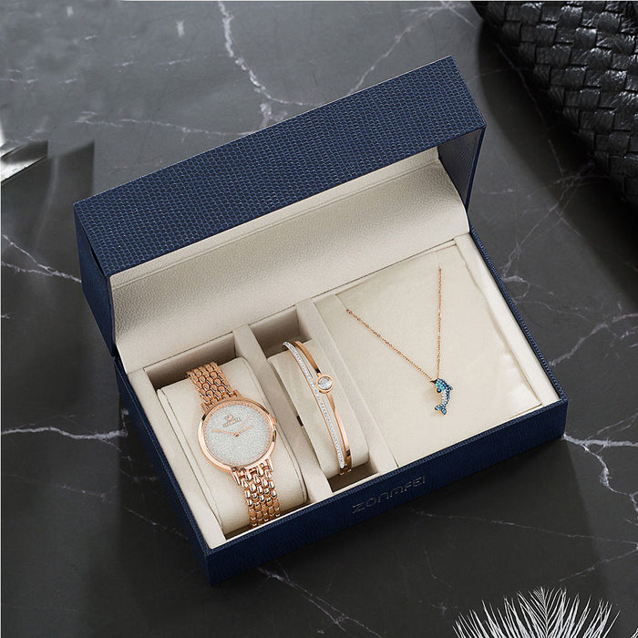 Watch & Jewelry Gift Set