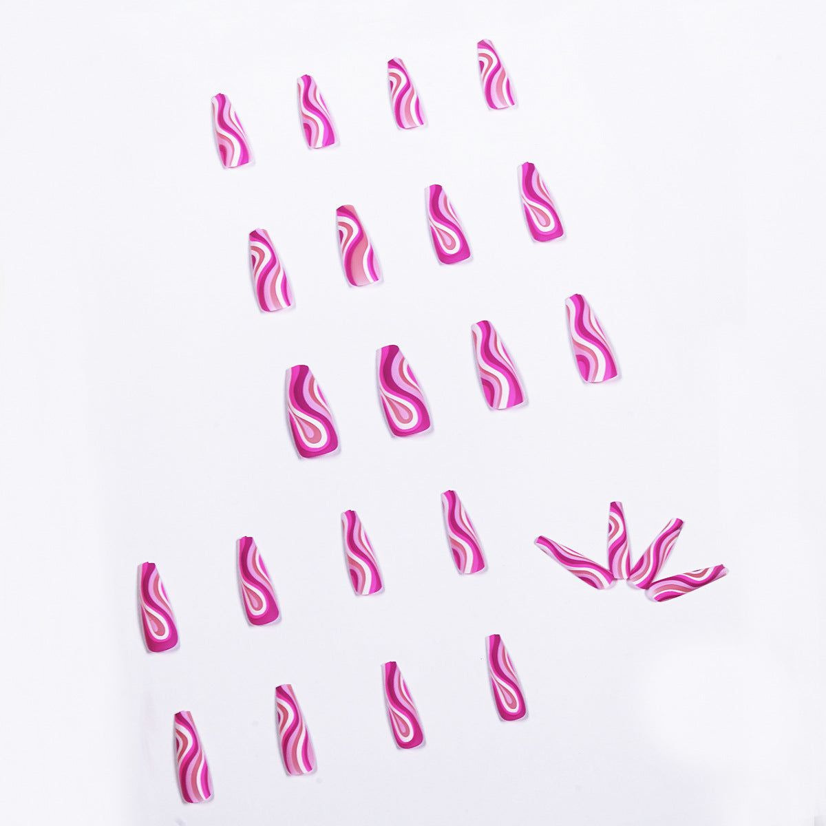 Artistic Press-On Nails