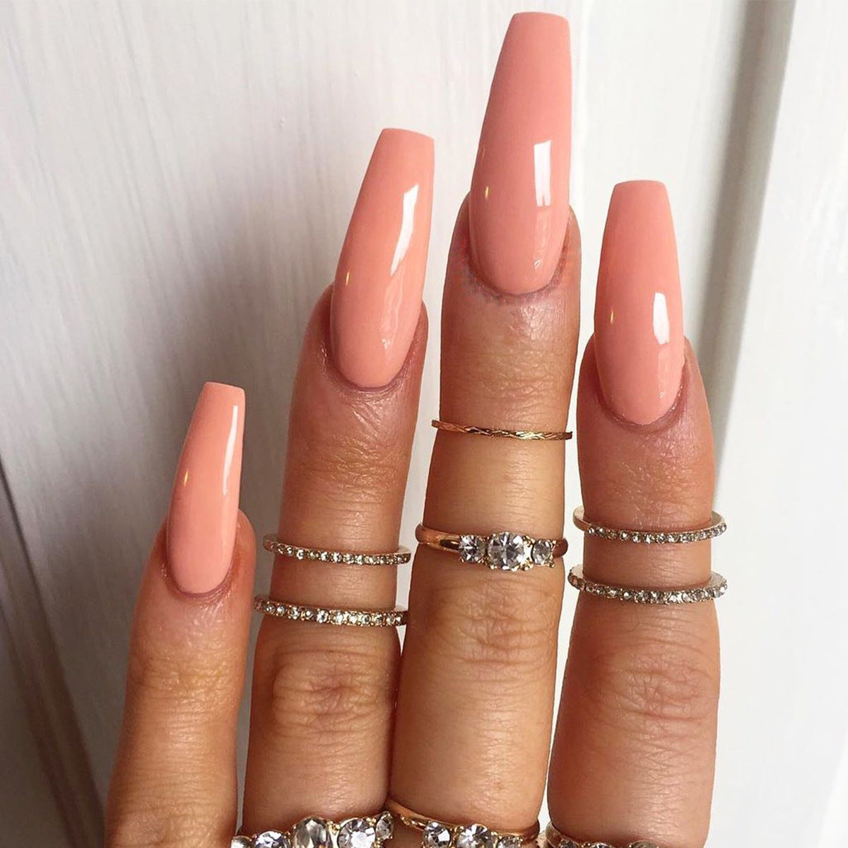 Long Ballet Press-On Nails - image 10