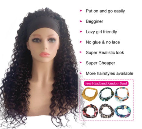 Headband Synthetic Wig - image 4