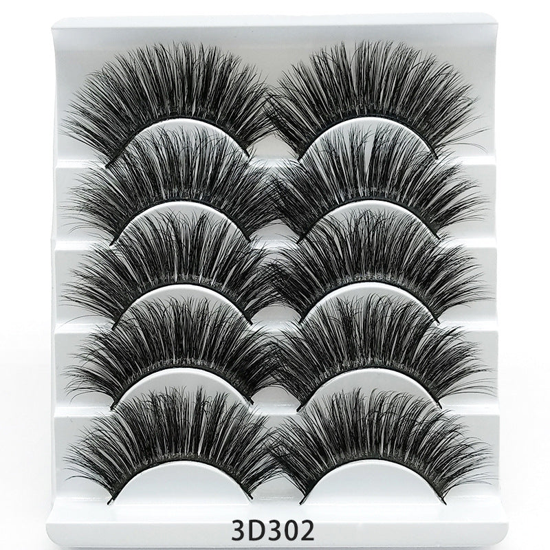 5 Pairs 3D Faux Mink False Lashes - image 2