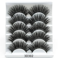 5 Pairs 3D Faux Mink False Lashes - image 2