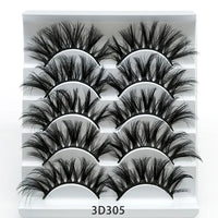5 Pairs 3D Faux Mink False Lashes - image 5