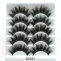 5 Pairs 3D Faux Mink False Lashes - image 1