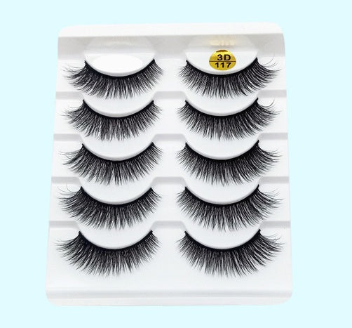 5 Pairs 3D Faux Mink False Lashes - image 8