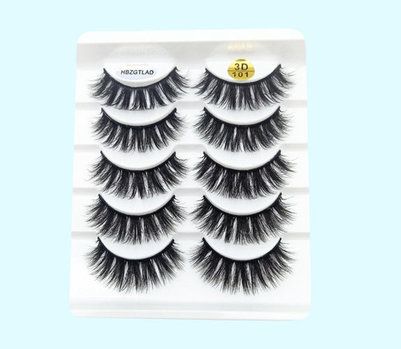 5 Pairs 3D Faux Mink False Lashes - image 6