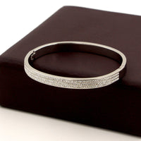 Three-Row Crystal Ring - image 3