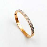 Three-Row Crystal Ring - image 4
