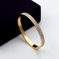 Three-Row Crystal Ring - image 2