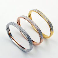 Three-Row Crystal Ring - image 10