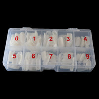 500 Clear French Nail Tips - image 1
