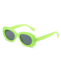 Gafas de sol retro ovaladas - image 4