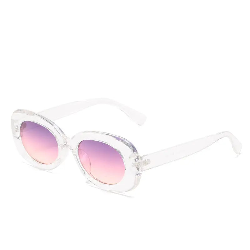 Gafas de sol retro ovaladas - image 2