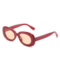 Gafas de sol retro ovaladas - image 7