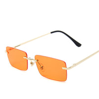 Rimless Square Sunglasses - image 9
