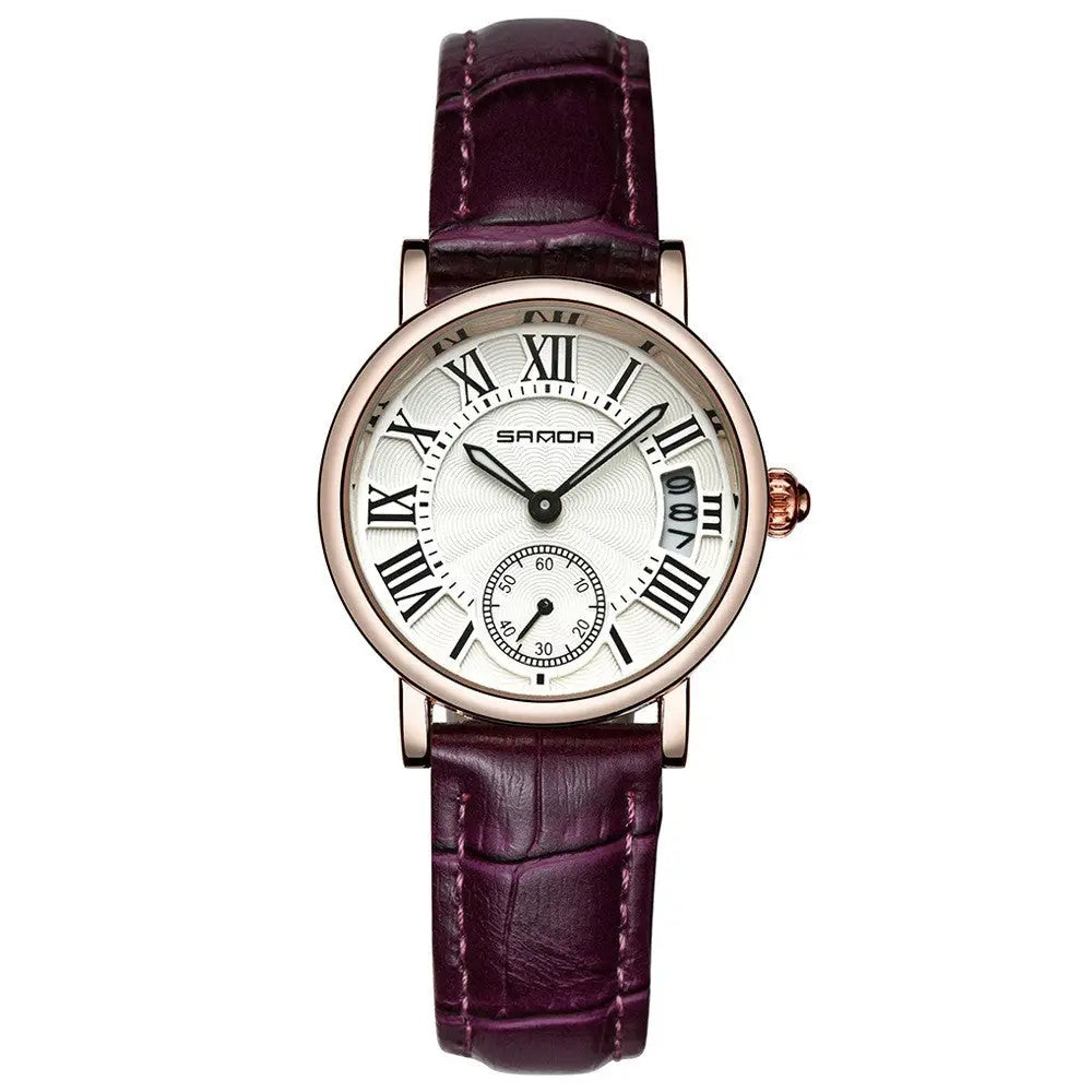 Reloj de cuarzo con correa delicada - image 8