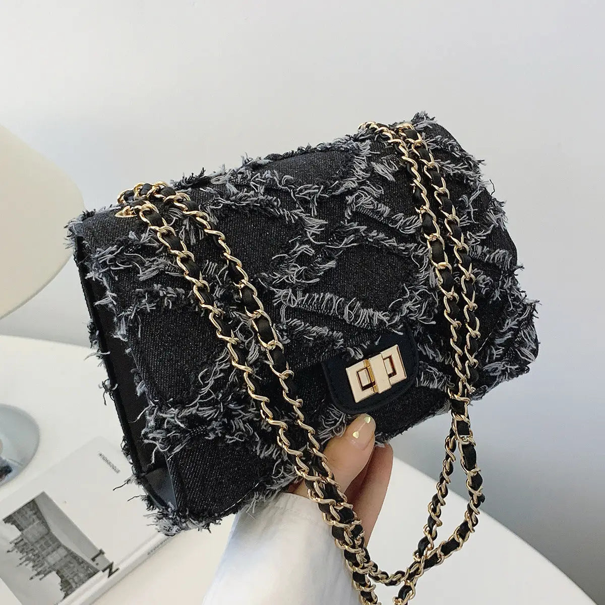 Bolso bandolera de mezclilla - image 8