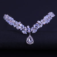 Bridal Crystal Head Chain - image 2
