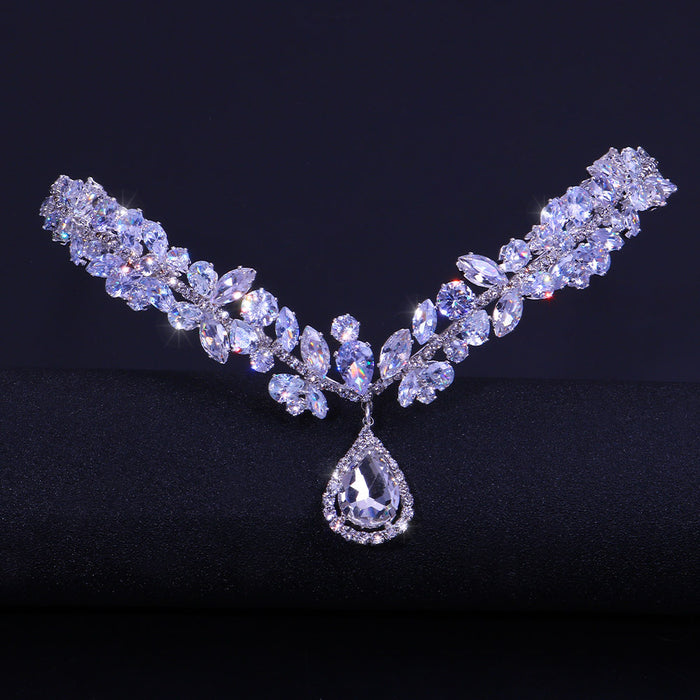 Bridal Crystal Head Chain