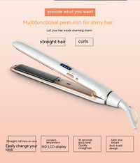 Dual-Use Curling & Straightening Iron - image 9