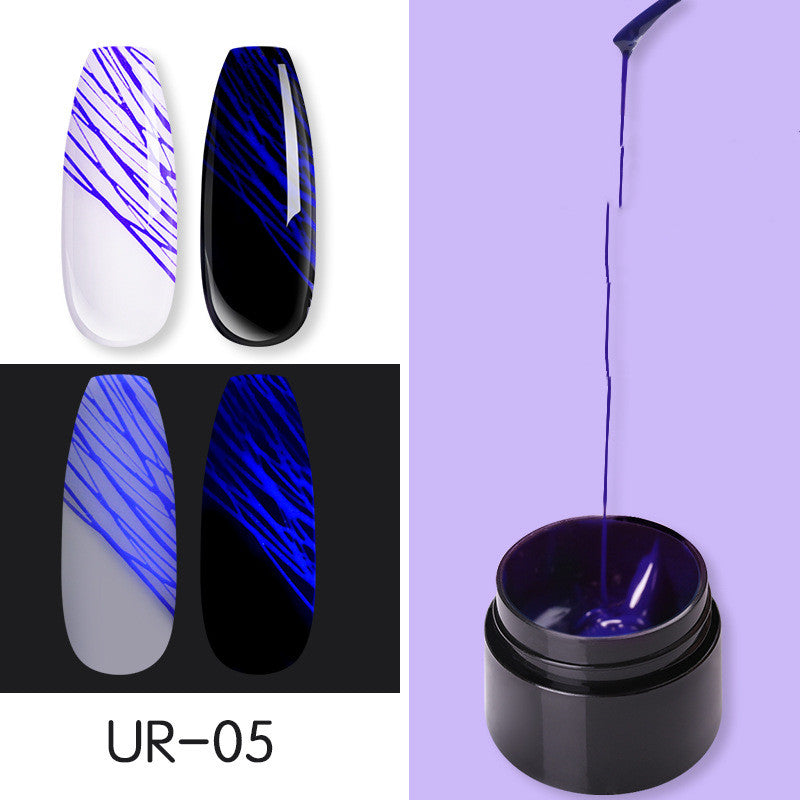 Glow-in-the-Dark Spider Gel Nail Polish - image 6