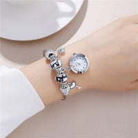 Heart Charm Bangle Watch - image 7
