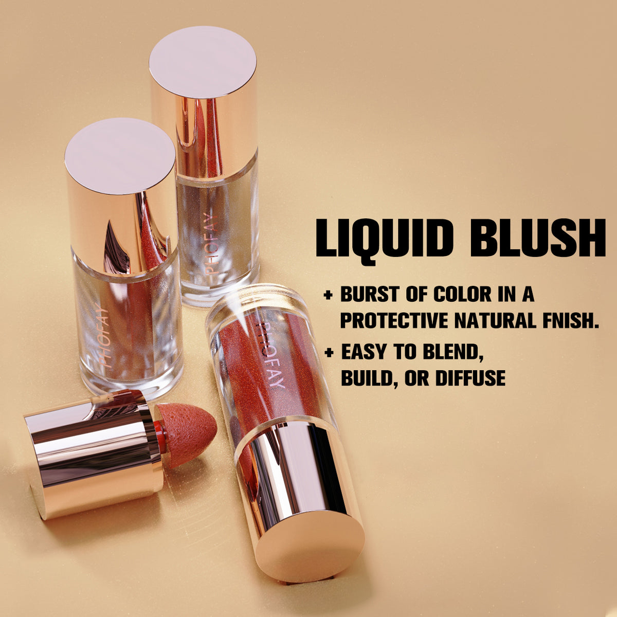 PHOFAY Mousse Liquid Blush - image 9