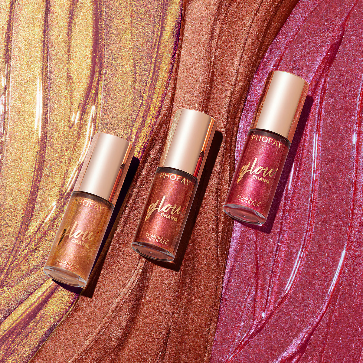 PHOFAY Moisturizing Shimmer Lip Gloss - image 7