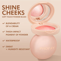 PHOFAY Luminous Powder Blush - image 3