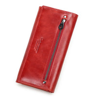 Women's Long Genuine Leather Clutch Wallet - image 4