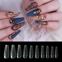 500 Clear Ballet Nail Tips - image 4