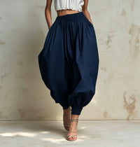 Women's High Waist Elastic Bloomer Shorts - image 9
