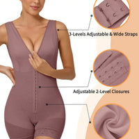 Body moldeador de cuerpo completo color moca - image 5
