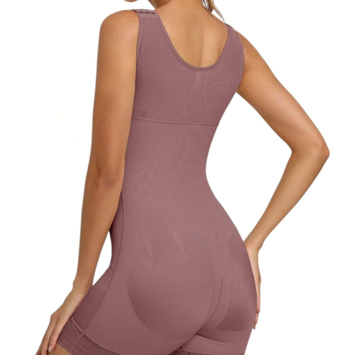 Body moldeador de cuerpo completo color moca - image 8