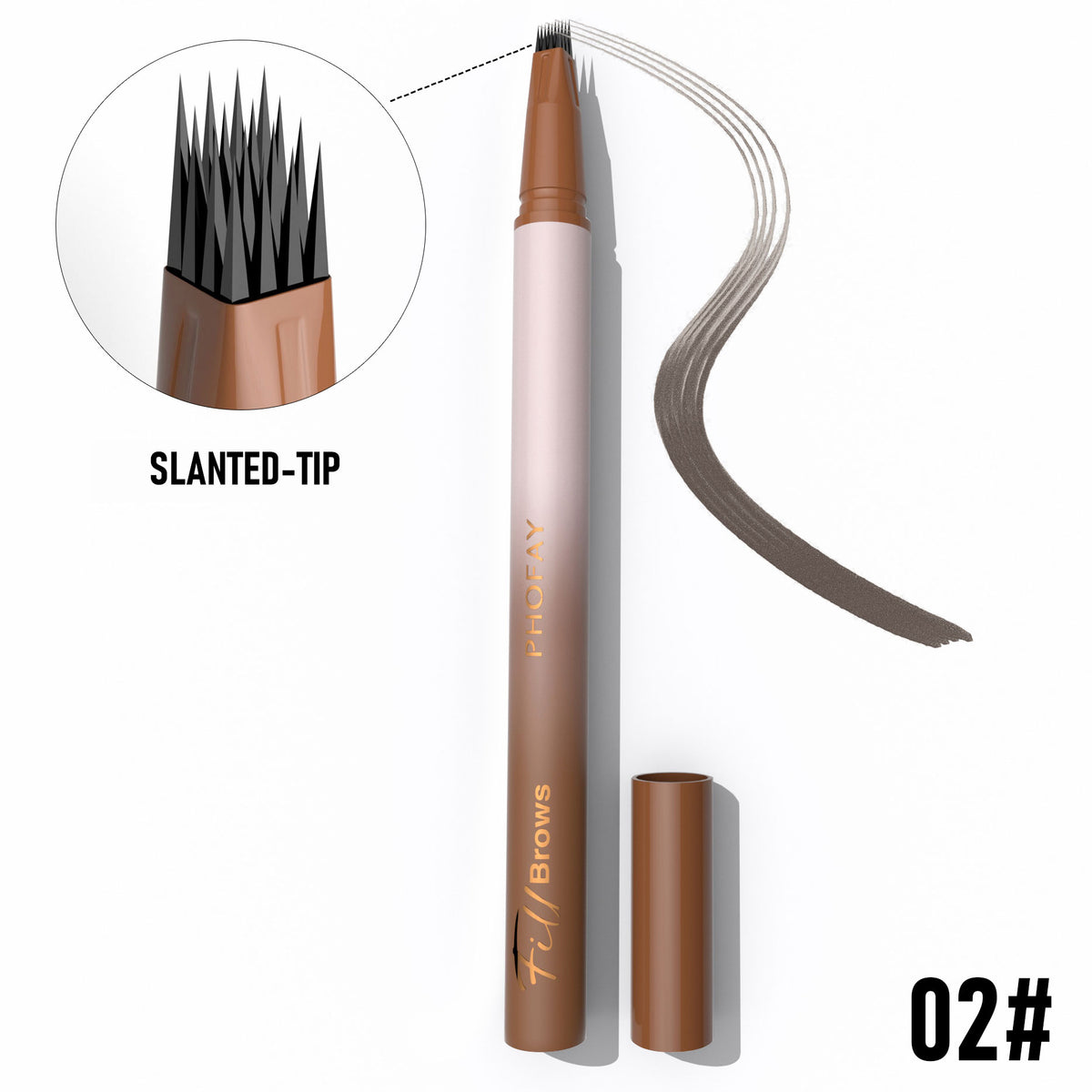 PHOFAY WATERPROOF WILD EYEBROW PENCIL - image 12