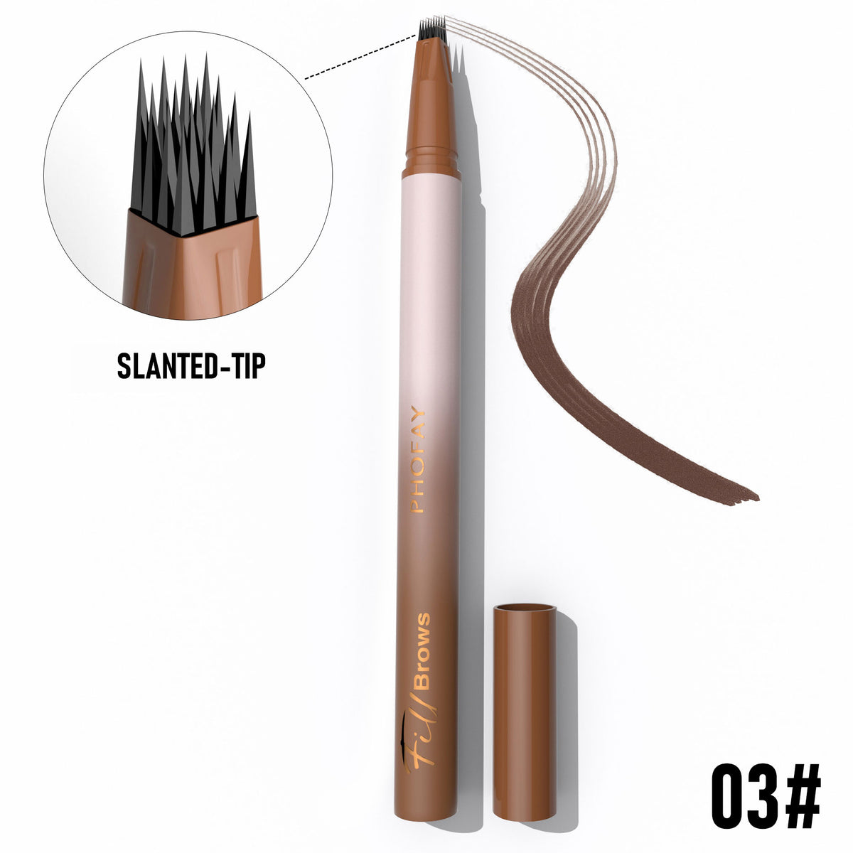PHOFAY WATERPROOF WILD EYEBROW PENCIL - image 2
