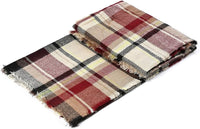 Women's Pink Red Scarf - image 5
