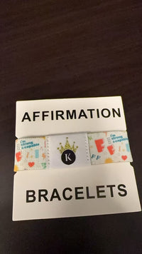 Affirmation Bracelets - [Regular] 2.5cm/18cm Soft Polyester Elastic Wristband Eco Friendly Fancy Promotion - image 2