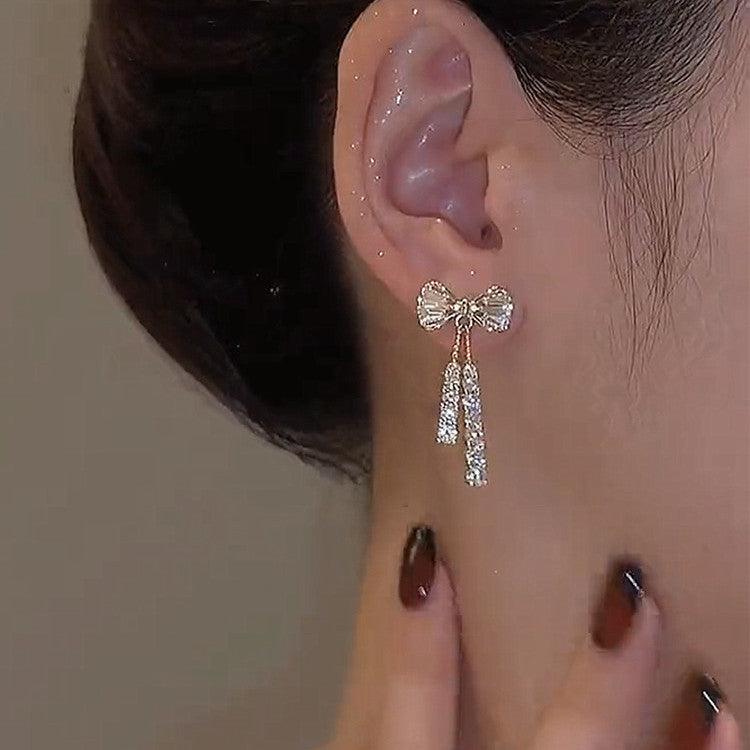 Pendientes de mariposa de cristal - image 7